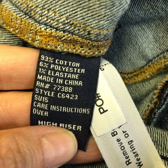 Madewell High Risen Crop Jeans Size 26 - Picture 10 of 10